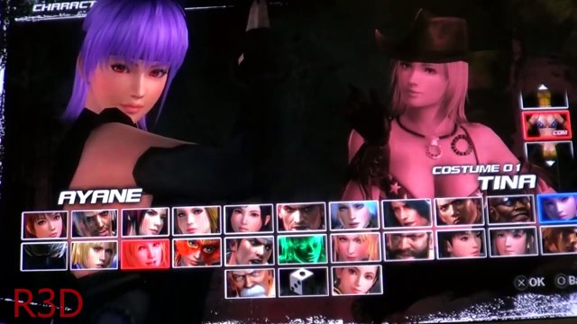 ✥Dead or Alive 5 Plus - Touch Fight: Ayane Vs. Tina {HD, Vita}