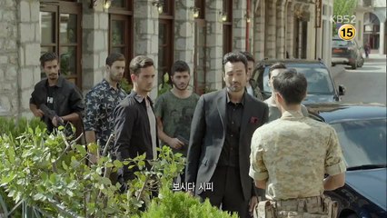Song Joong Ki / Captain Yoo Si Jin speaking English :