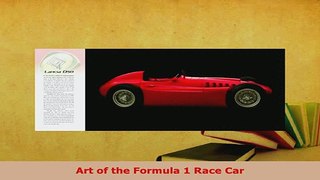 PDF  Art of the Formula 1 Race Car Read Full Ebook