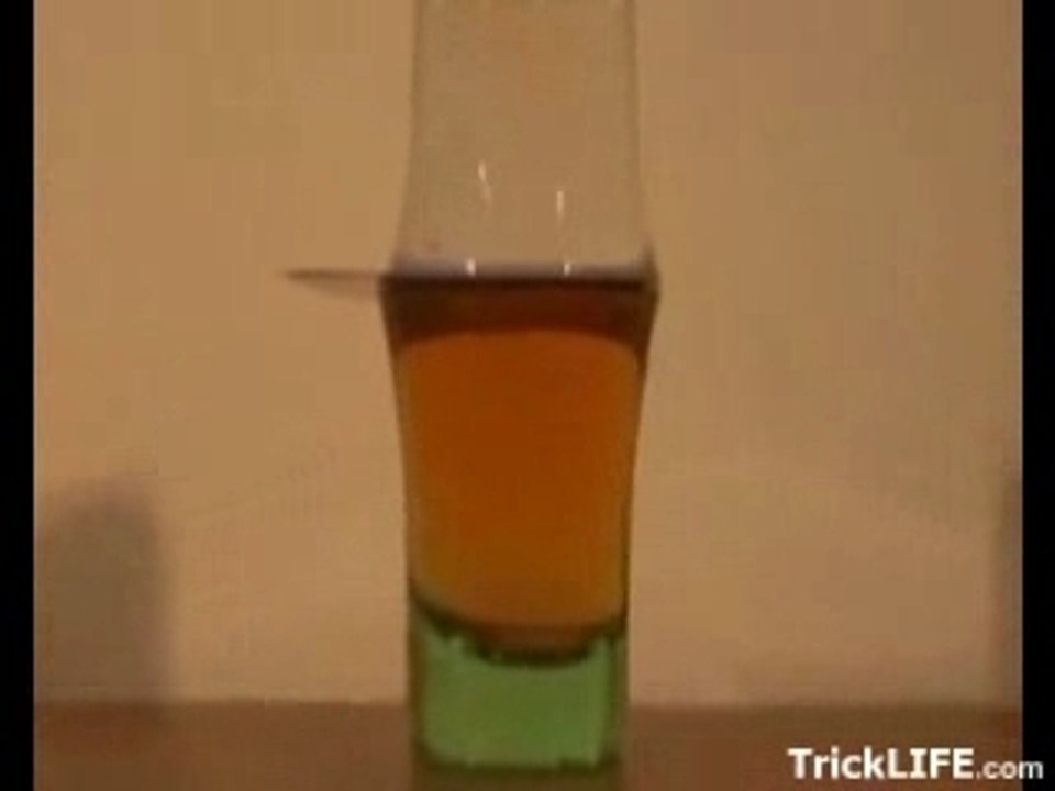 Water and whisky amazing trick