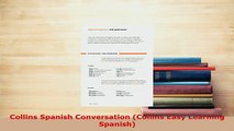 PDF  Collins Spanish Conversation Collins Easy Learning Spanish Read Online