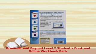 Download  Grammar and Beyond Level 2 Students Book and Online Workbook Pack PDF Online