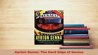 Download  Ayrton Senna The Hard Edge of Genius Download Full Ebook