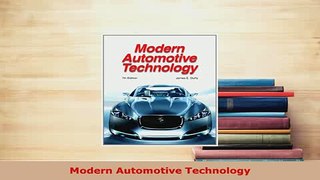 Download  Modern Automotive Technology Download Online