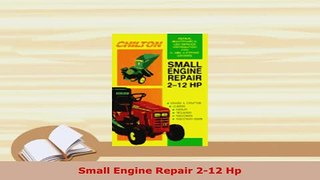Download  Small Engine Repair 212 Hp Download Online