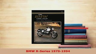 PDF  BMW RSeries 19701994 PDF Full Ebook