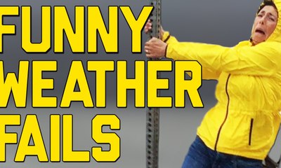 Funny and Weird Weather Fails Co