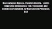 Download Marcus Iunius Nypsus - Fluminis Varatio / Limitis Repositio: Introduction Text Translation