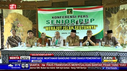 Tokoh Senior PPP Minta Dua Kubu Segera Gelar Muktamar Islah