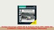 PDF  Dodge Durango 200406  Dakota PickUPs 200506 Chiltons Total Car Care Repair Manuals Download Full Ebook