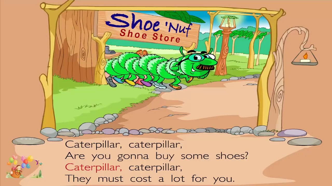 Caterpillar Caterpillar Nursery Song for Kids HD