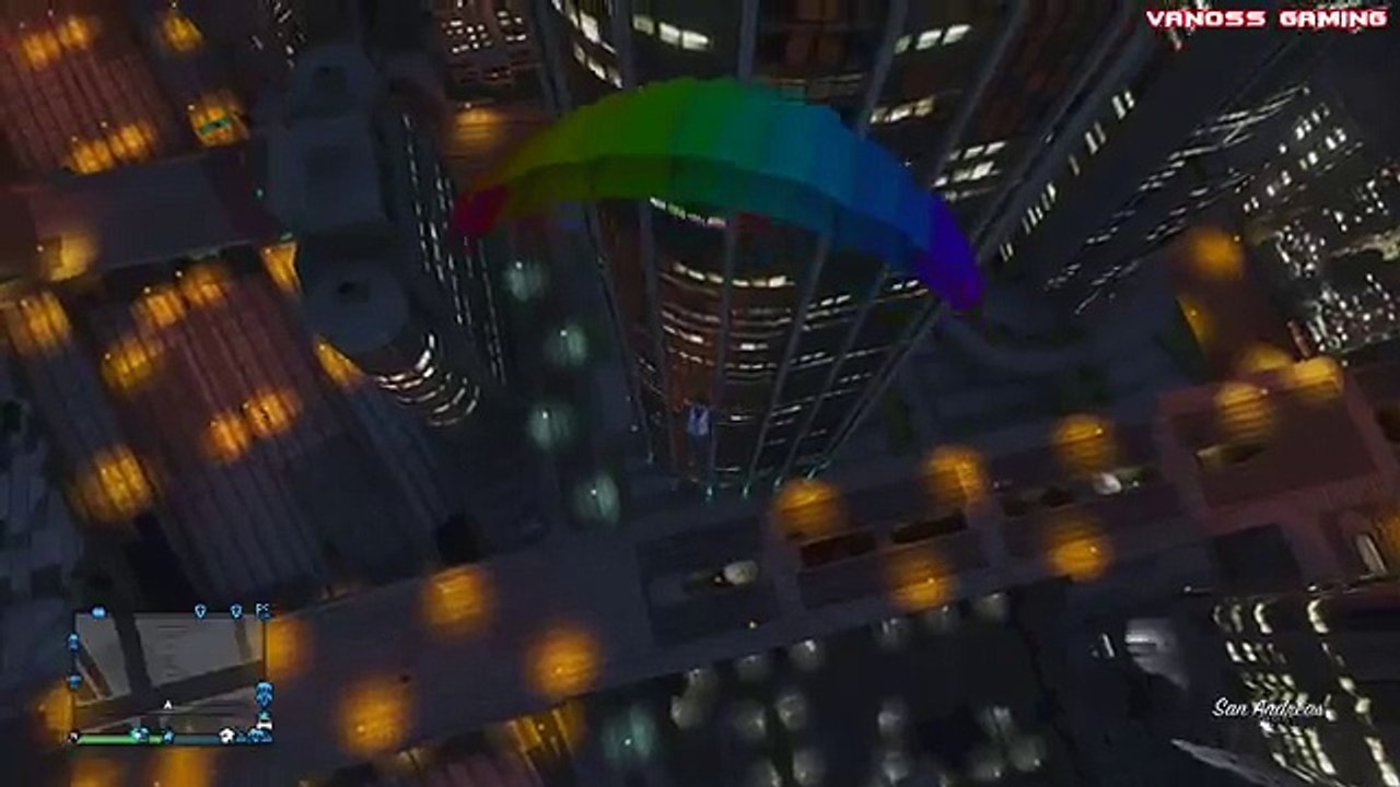 GTA 5 Online Funny Moments Gameplay - Secret IAA Building, Parachute Fails (Hidden Office Fun!)