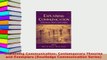 PDF  Explaining Communication Contemporary Theories and Exemplars Routledge Communication Free Books