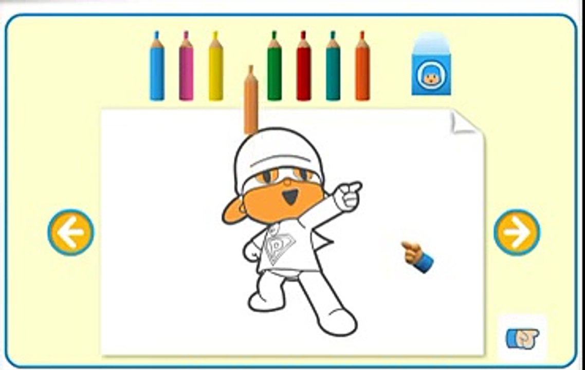 Mundo Pocoyo Clip Dibujos para pintar y colorear / recortables