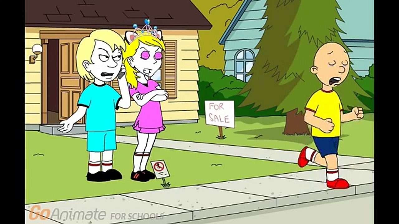 Caillou Grounds Inez Thomas And Gets Grounded