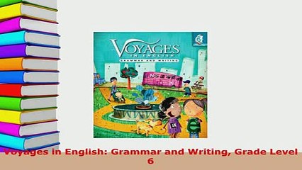 PDF  Voyages in English Grammar and Writing Grade Level 6 PDF Book Free