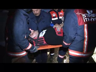 Kaygan yol faciaya neden oluyordu