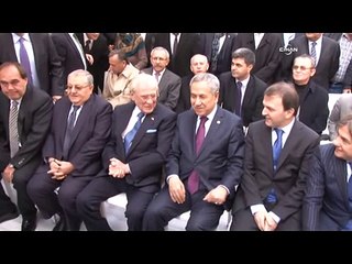 Arınç, Nazım Hikmet'in şiiriyle cami açılışı yaptı