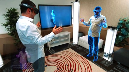 holoportation: virtual 3D teleportation in real-time (Microsoft Research)