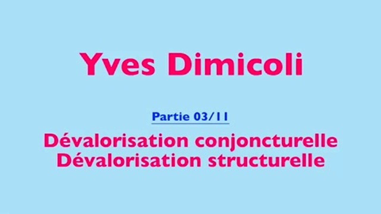 20160325-Espace Marx60-La crise systémique du capitalisme (03/11), avec Yves Dimicoli-Dévalorisations
