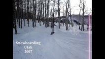 Snowboarding in Utah 2007