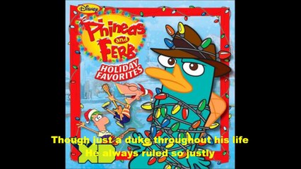 Phineas and Ferb Holiday Favorites - Good King Wenceslas Extended Lyrics(HD)