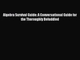 Download Algebra Survival Guide: A Conversational Guide for the Thoroughly Befuddled Ebook