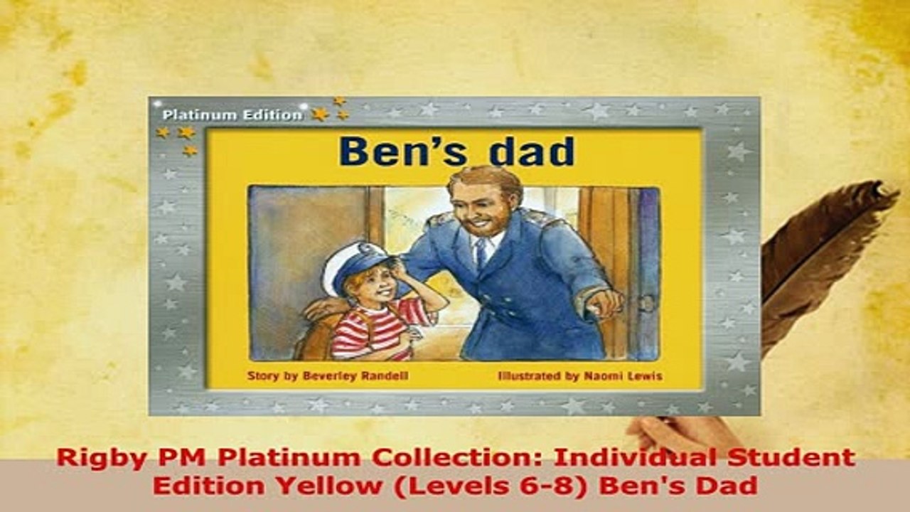PDF  Rigby PM Platinum Collection Individual Student Edition Yellow Levels 68 Bens Dad PDF Full Ebook