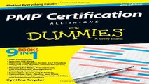 Read PMP Certification All in One For Dummies Ebook pdf download