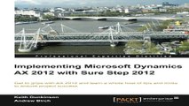 Download Implementing Microsoft Dynamics AX 2012 with Sure Step 2012