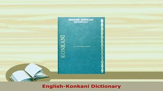 PDF  EnglishKonkani Dictionary Free Books