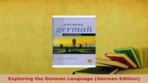 PDF  Exploring the German Language German Edition PDF Book Free