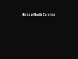 Read Birds of North Carolina Ebook Free