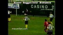 18.09.1990 - 1990-1991 UEFA Cup 1st Round 1st Leg Avenir Beggen 2-1 Internacional Slovnaft Bratislava