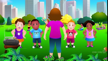 Head, Shoulders, Knees & Toes - Exercise Song For Kids