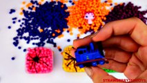 Cars 2 Play Doh Shopkins Spongebob LPS Rainbow Dippin Dots Surprise Eggs by StrawberryJamToys