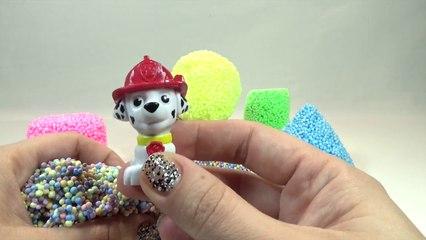 Необычные сюрпризы из пластилина с героями мультиков Щенячий Патруль , Маша и Медведь и другие