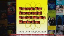 Secrets for Successful Social Media Marketing