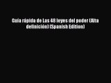 PDF Guía rápida de Las 48 leyes del poder (Alta definición) (Spanish Edition)  EBook