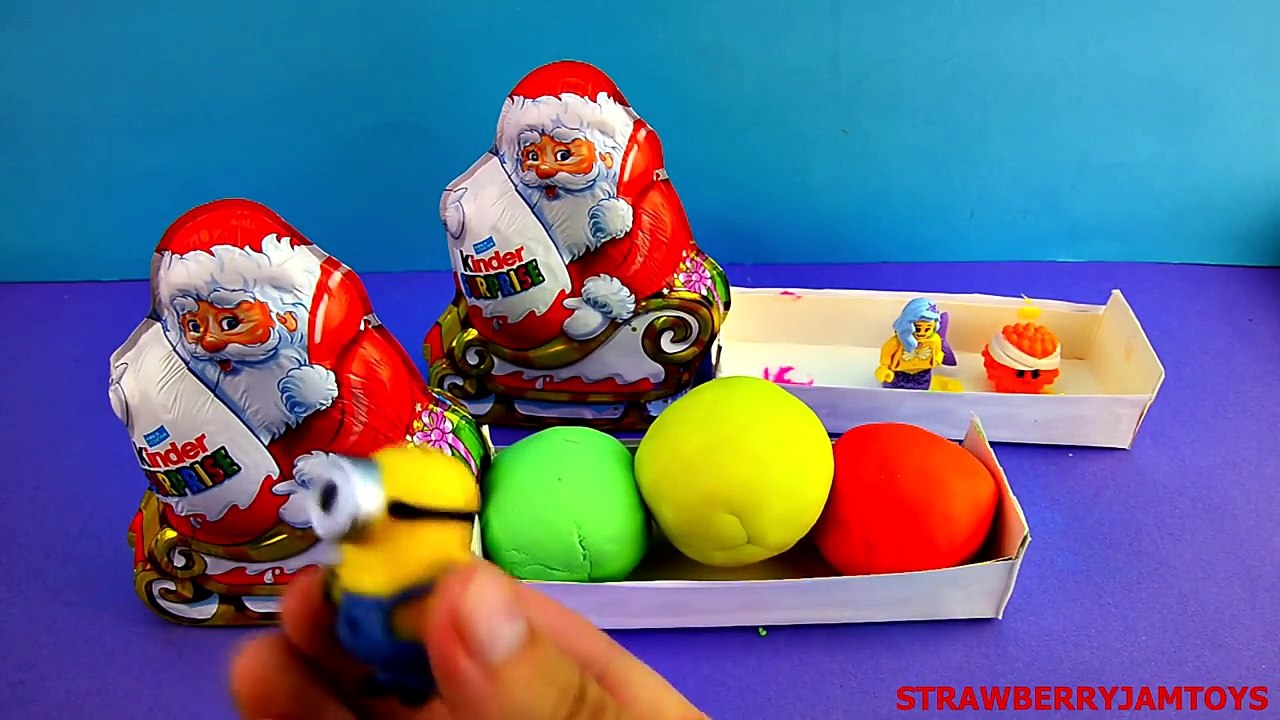 Cars 2 Play Doh Playlist Compilation Shopkins Spiderman & Barbie Surprise Eggs by StrawberryJamToys