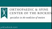 Orthopaedic And Spine Center Of the Rockies - Fort Collins, CO