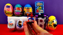 Frozen Play Doh Shopkins Peppa Pig Kinder Surprise Spongebob Sonic Surprise Eggs StrawberryJamToys