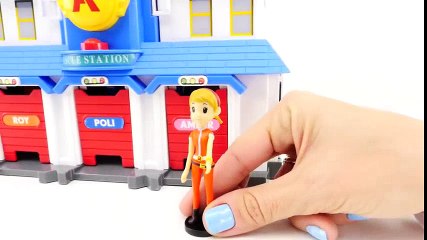 Çizgi Film - Robocar Poli Kurtarma istasyonu  Robocar Poli Dessin Animé