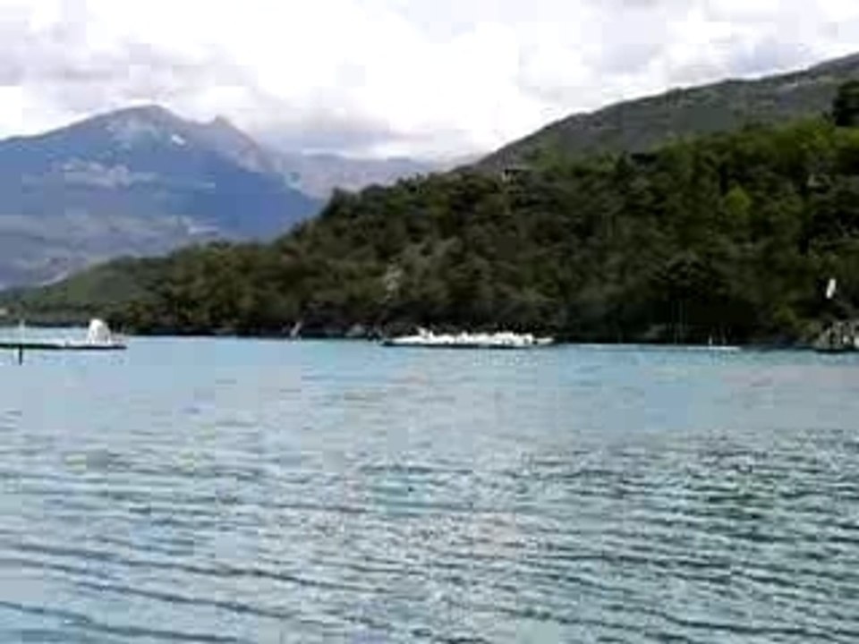 Serre-poncon plage plage de Savines www.hautes-alpes.org