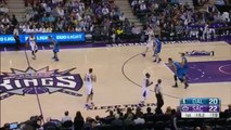 Omri Casspi Fakes Justin Anderson Twice - Mavericks vs Kings - March 27, 2016 - NBA 2015-16 Season