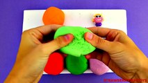 Frozen Play-Doh Shopkins Cars 2 Smurfs Hello Kitty Moshi Monsters Elsa Surprise Eggs StrawberryJamTo