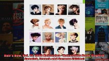 Hairs How Vol 15 1000 Hairstyles  Hairstyling Book English Spanish French and German