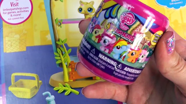 Littlest Pet Shop Cozy Clubhouse Playset MLP Fashems Shopkins Blind Bags Bobblehead LPS T