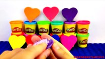Happy Valentine's Day! Play Doh Hearts Thomas and Friends Peppa Pig Cars 2 Kinder Surprise Eggs