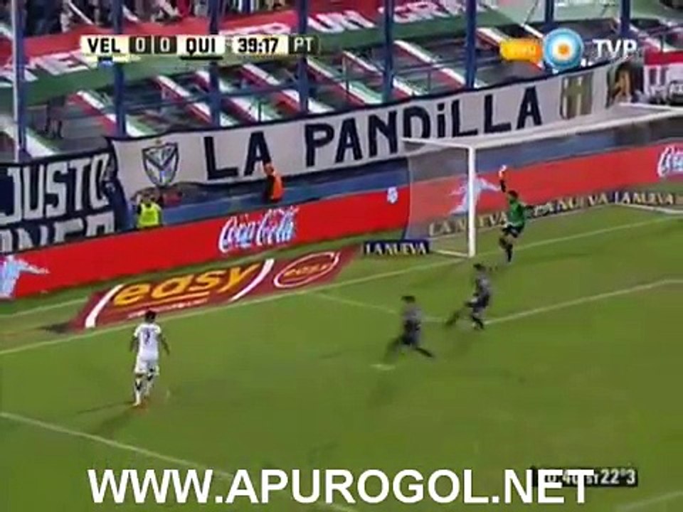 Velez Sarsfield 1-2 Quilmes - Primera División 2016